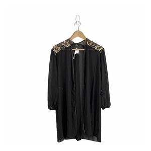 NEW NWT Lise Charmel France Robe Sheer Lingerie Deadstock